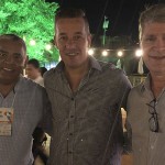 Eduardo Alexandre, do Portal de Hotéis, Luciano Motta, do Mabu, e Candido Ferreira Neto, da Stand Soluitons