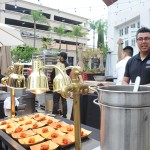 French Toast com frango frito foi um dos pratos servidos no Press Brunch do IPW 2019