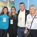 Janielle Linhares, Giovana Ribeiro, José Renato de Souza, de São Miguel do Gostoso, com Rosa Masgrau