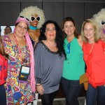 Lauren Pace, Rafaela Brown, Claudia Cajal, Amy Rodriguez e  Lydia Williams, do Visit Florida