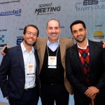 Lucas Malachias, Nicolau Maranini e Carlos Lima, do BHCVB Airports