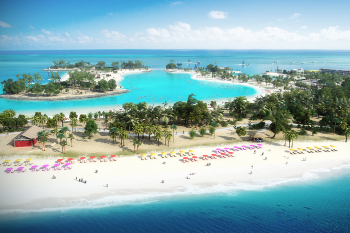 MSC revela mais detalhes sobre a Ocean Cay, sua ilha exclusiva no Caribe 1 . A ideia da ilha é imergir os hóspedes na beleza natural de seus arredores nas Bahamas. (Divulgação)