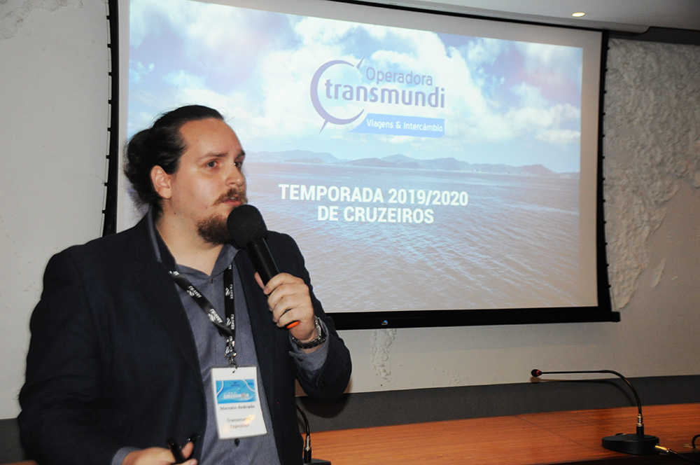 "Um dia de Cruzeiros no RJ" - Transmundi aborda sucesso dos iates na Croácia e vantagens para agentes Marcelo Andrade, diretor da Transmundi