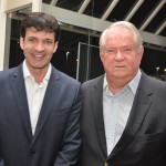 Marcelo Álvaro Antônio, Ministro do Turismo, com Roy Taylor, do M&E