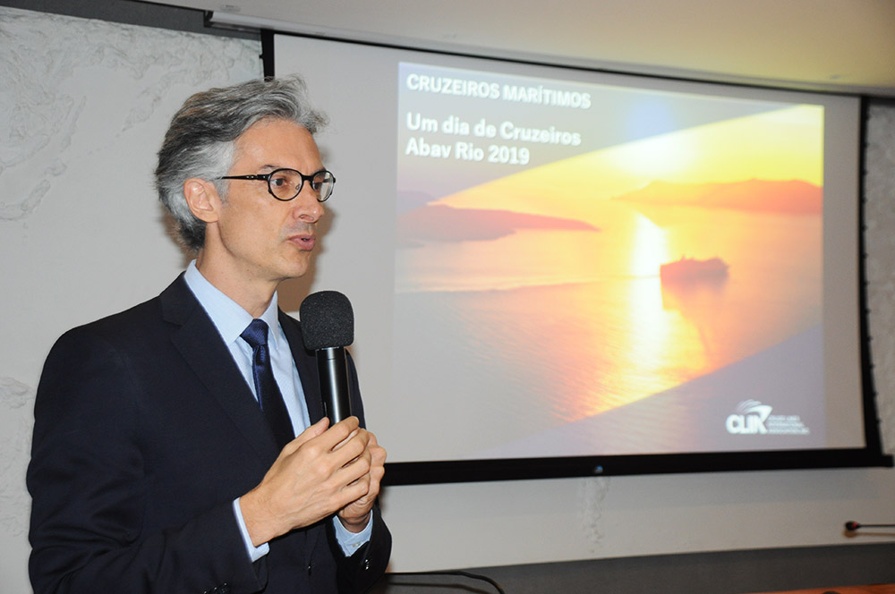 Brasil deve voltar ao patamar de 500 mil cruzeiristas na temporada 2019/20, diz Clia 1 Marco Ferraz, presidente da Clia Brasil