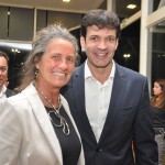 Mari Masgrau, do M&E, com Marcelo Álvaro Antônio, ministro do Turismo