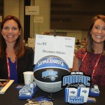 Marie Webb e Haley Meier, do Orlando Magic