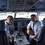 Marinheiro e Jacques se preparam para o primeiro voo do A330neo