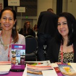 Melina Martinez e Jennifer Haz, do Greater Miami CVB