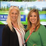 Monica Acosta, da Blake Travel, e Denise Arencibia, representante do M&E nos EUA