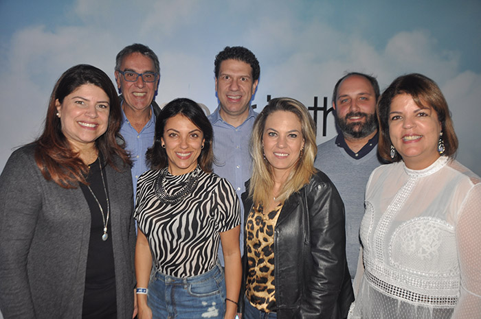 Paula Crivelari, da Vivo, José Zuquim, da Ambiental, Sheila Ferreira, do Santander, Ricardo Leme, da Formato Brasil, Viviane Braz, da Aviva, Stefano Almasio, da Heineken, e Shirlei Mandrot, da Aché