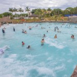 Piscina termal com ondas do Blue Park