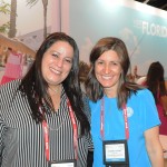 Rafaela Brown, do Visit Florida, e Andrea Gabel, de St Pete & Clearwater