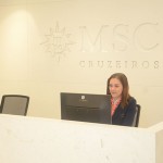Recepção da nova sede da MSC Cruzeiros
