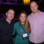 Ronnie Correa, da Abreutur, Ana Facchinato, do Brand USA, e Marcelo Kaiser, da Aviareps