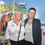 Rosa Masgrau com Tatiana Turra, do Curitiba Turismo