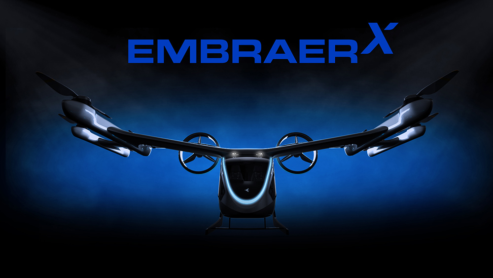 EmbraerX revela conceito de veículo voador elétrico em Washington; vídeo 2 SKY Summit 2019 Teaser 1