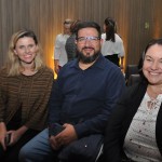 Tatiana Turra, Alexander Silva e Adriani Vortolini, do Curitiba Turismo