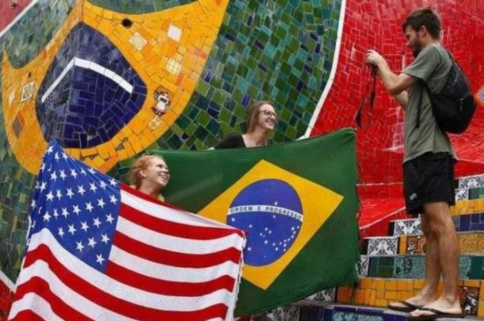 Brasil cresce 16% em turistas de EUA, Canadá e Austrália após a isenção de vistos 1 Turistas Americanos