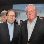 Valdir Walendowsky, secretário de Turismo de Balneário Camboriú, e Roy Taylor, do M&E