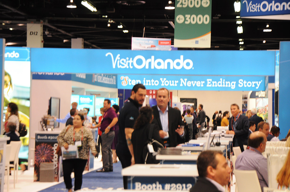 IPW mantém valores promocionais para buyers até junho de 2021 1 Área do Visit Orlando neste IPW 2019