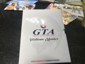 Viagens internacionais do M&E são feitas sempre com proteção GTA