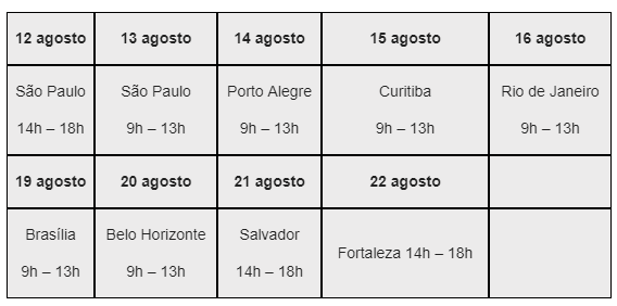 Capacitação IATA 2019