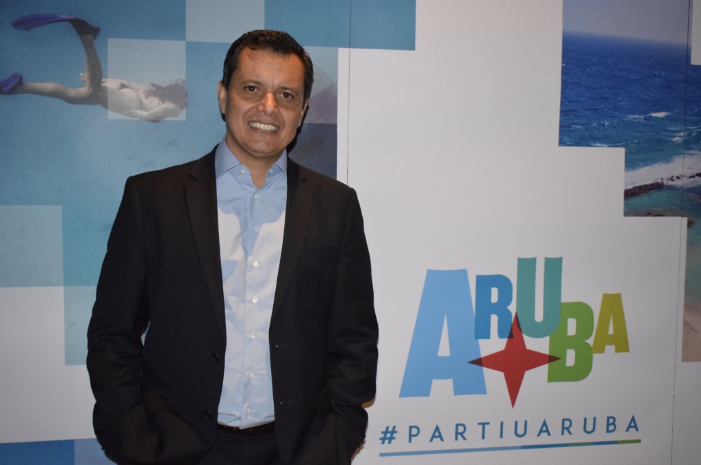 Carlos Barbosa diretor da Autoridade de Turismo de Aruba Depoimentos do trade celebram os 20 anos do M&E