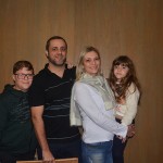 Débora Westphal Mammana da Mimitur Viagens com sua família