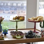 Evento de inauguração conta com uma mesa de snacks para as crianças