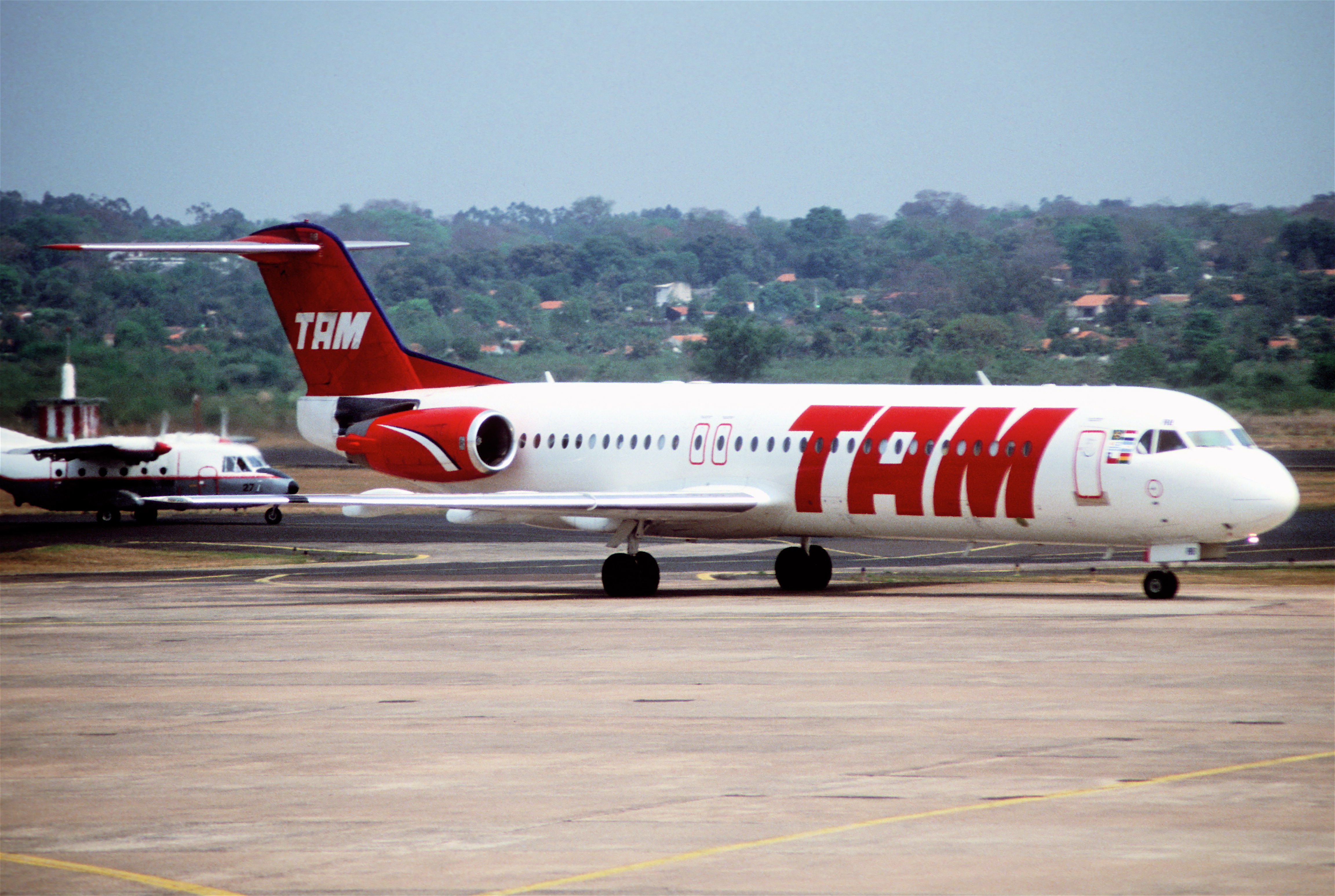 Focker 100 da TAM fez história na rota