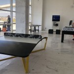 Futmesa, pebolim e estação do Playstation 4 entre as atrações do segundo andar do Camarote Arena Futmesa, pebolim e estação do Playstation 4 entre as atrações do segundo andar do Camarote Arena