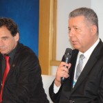 Geraldo Linzmeyer, do CHA, e Alexandre sampaio, da Citur da CNC