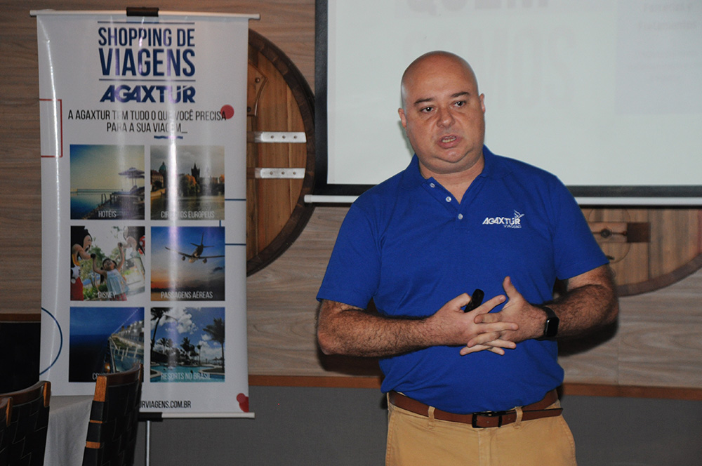 Agaxtur celebra 9 meses de Rio e realiza treinamento em parceria com a Carmel Hotels; fotos 2 Guilherme Reis, gerente de Vendas da Agaxtur no RJ