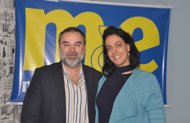 Bahia Principe anuncia reestruturação em complexo de Punta Cana 1 Gustavo Mesa, gerente Comercial da Bahia Prince na América Latina; e Alessandra Savoia, representante da Bahia Prince no Brasil