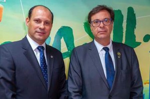 José Ricardo Botelho, presidente da ANAC, e Gilson Machado Neto, presidente da Embratur