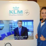 KLM trouxe até os "comissários de bordo" para o Pop Up Store