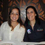 Manoela Souza, da 4 Cantos, e Cristiana Chao, da Martha Rio