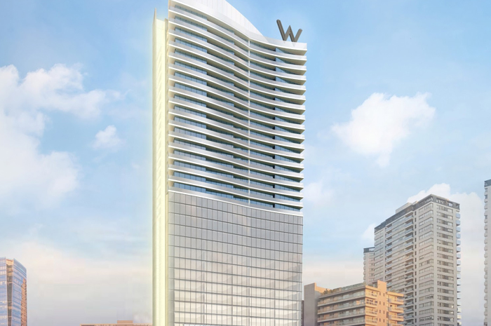 Marriott inaugura primeiro W na Argentina em 2024 1 W Buenos Aires promete trazer hospedagem e residências de luxo à capital argentina até 2024 (Divulgação)