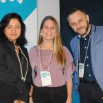 Monica Samia, CEO da Braztoa, Ana Cecília Duek, diretora do Viajar Verde, e Luiz Andreaza, diretor do Vai Voando