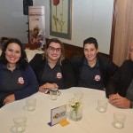 Paula Rufino, Géssika Krenca, Priscilla Mantovani e Michel Meneses, da GK Turismo