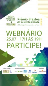 Prêmio Braztoa de Sustentabilidade tira dúvidas nesta quinta-feira (25) 1 Storie_Webnario(1)