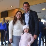 Tabatha Braga com sua família, Marina e Alexandre Ferreira, da Placetours