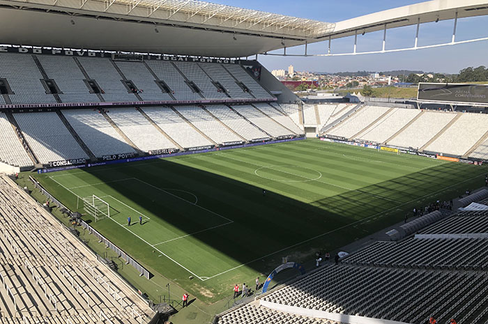 Vista do Camarote Arena