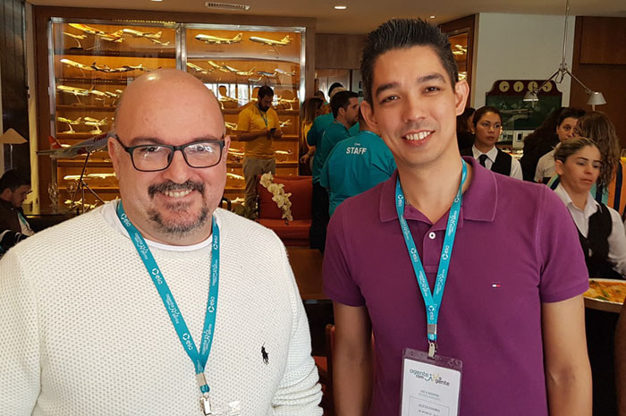 Lívio Carmona - Planeta Turismo/Sorocaba e Alessandro Matsumoto, JB World/São Paulo Lívio Carmona - Planeta Turismo/Sorocaba e Alessandro Matsumoto, JB World/São Paulo