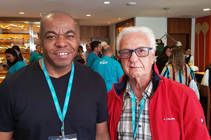 oão Paulo Moreira - Idoil Turismo/São Paulo e Claudinei Domingues - Dine Turismo/Sorocaba oão Paulo Moreira - Idoil Turismo/São Paulo e Claudinei Domingues - Dine Turismo/Sorocaba