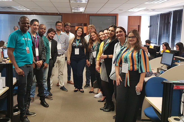 'Agente com A Gente' da Ancoradouro recebe profissionais de SP; veja fotos Os agentes visitaram as instalações da Ancoradouro