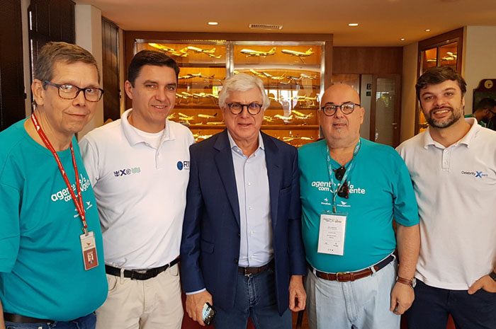 Cássio Oliveira, Paulo Requena (R11 Travel), Juarez Cintra (Ancoradouro), R. Cassulino e Daniel Fantinate Cássio Oliveira, Paulo Requena (R11 Travel), Juarez Cintra (Ancoradouro), R. Cassulino e Daniel Fantinate