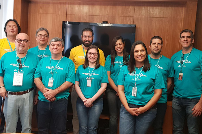 A equipe da Ancoradouro de São Paulo A equipe da Ancoradouro de São Paulo