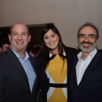 Alexander Haim e Nathalie Freitas, da R11 Travel, e Salvador Lembo, da Salvador nLembo Operator